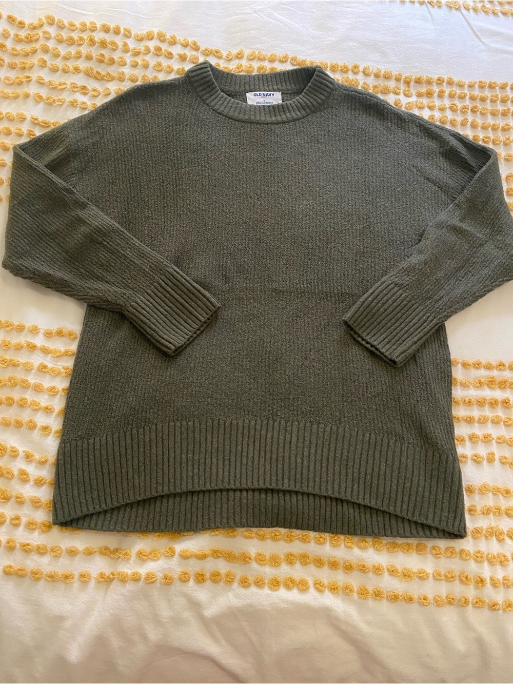 Old Navy Olive Green Crewneck Sweater